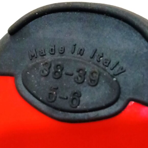 SEAC Diving Fuga Fins Closed Heel Full Foot Size 5-6 Made in Italy NEW NO‎ TAGS - Picture 9 of 9